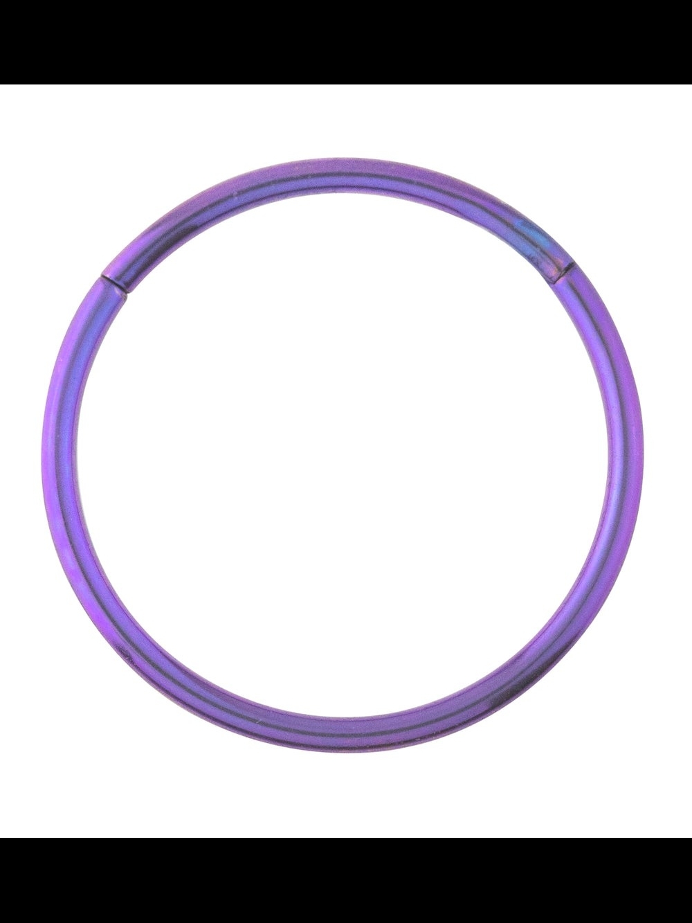 OUFER Purple Titanium 8mm Seamless Ring Titanium body jewelry, OUFER Brand